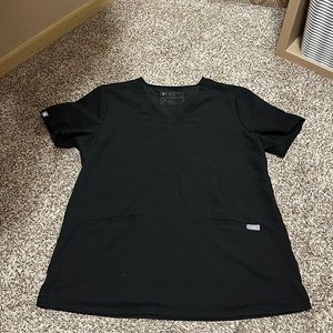 Fig three pocket scrub top